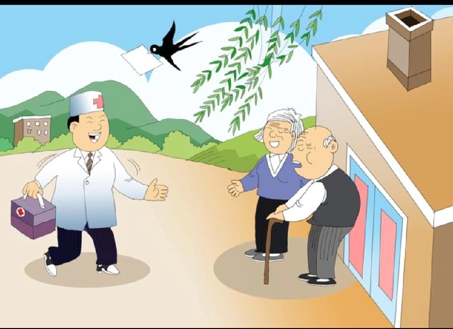 沈阳的两家有名的私立眼科医院，都偶尔上社区给街道居民里的眼病患者做义诊。
   