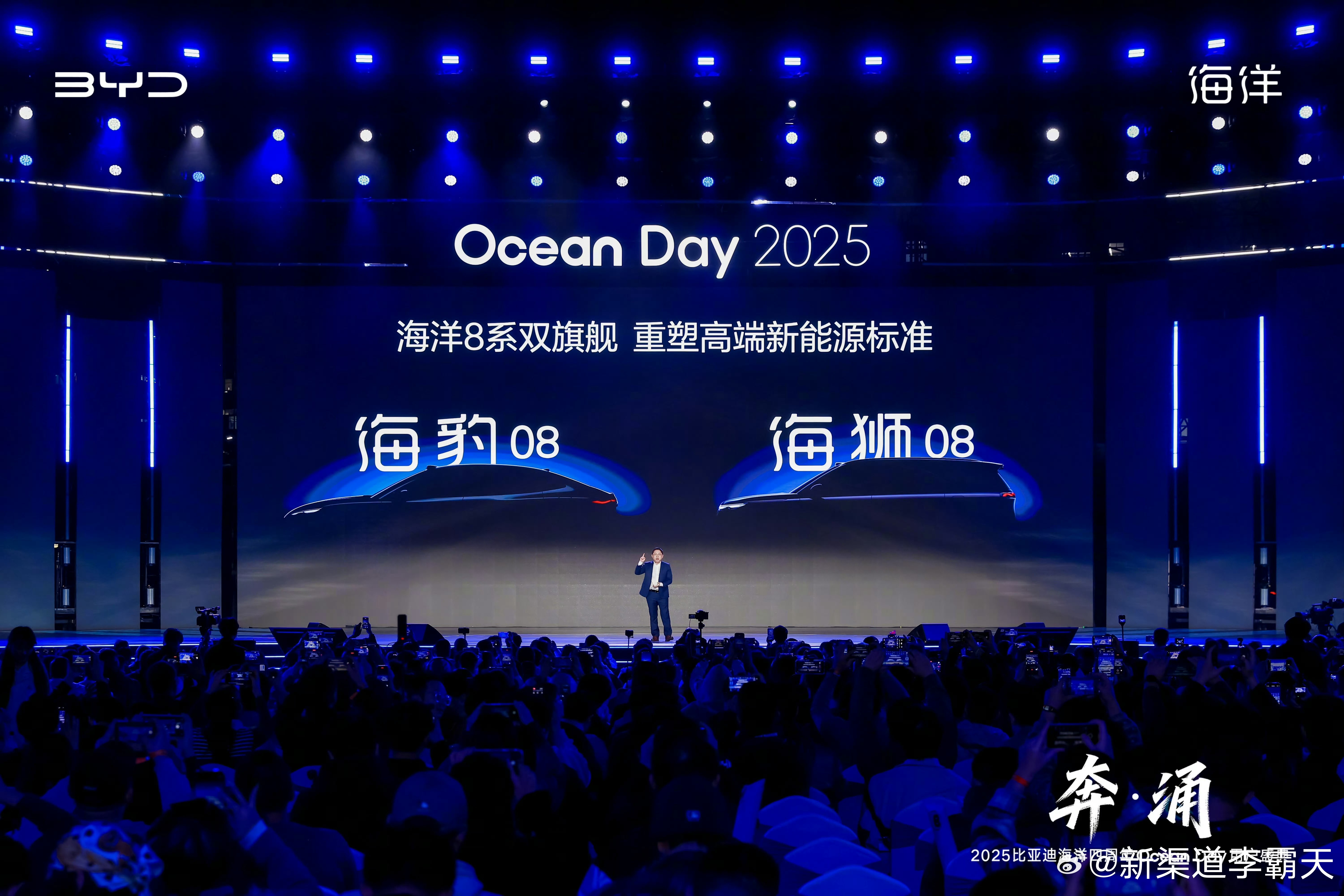 比亚迪海洋双旗舰定名海豹08海狮08迪子海洋网也准备“向上”冲一波了，明年一季度