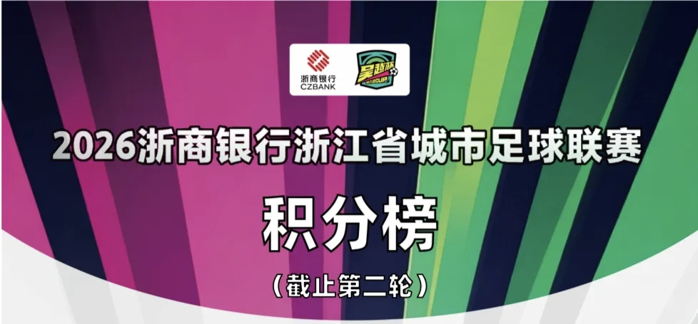 浙超积分榜：温州队全胜领跑，宁波队、杭州队位居二、三名