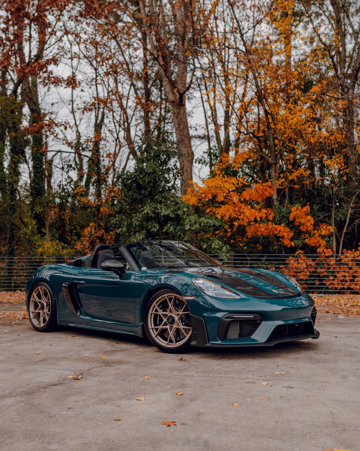 保时捷718 Spyder RS PTS Fjord Green 