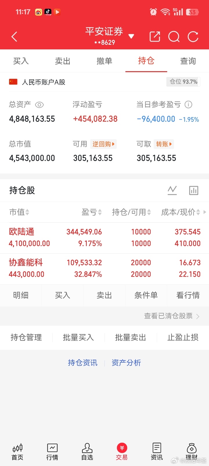 兄弟姐妹们，我的实盘A股记录来了！ 30天翻2倍，是目标也是挑战——关注我，一起