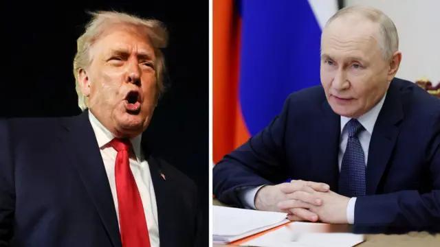 特朗普说普京同意了普京说还没  1月21日，特朗普在瑞士达沃斯世界经济论坛上公开