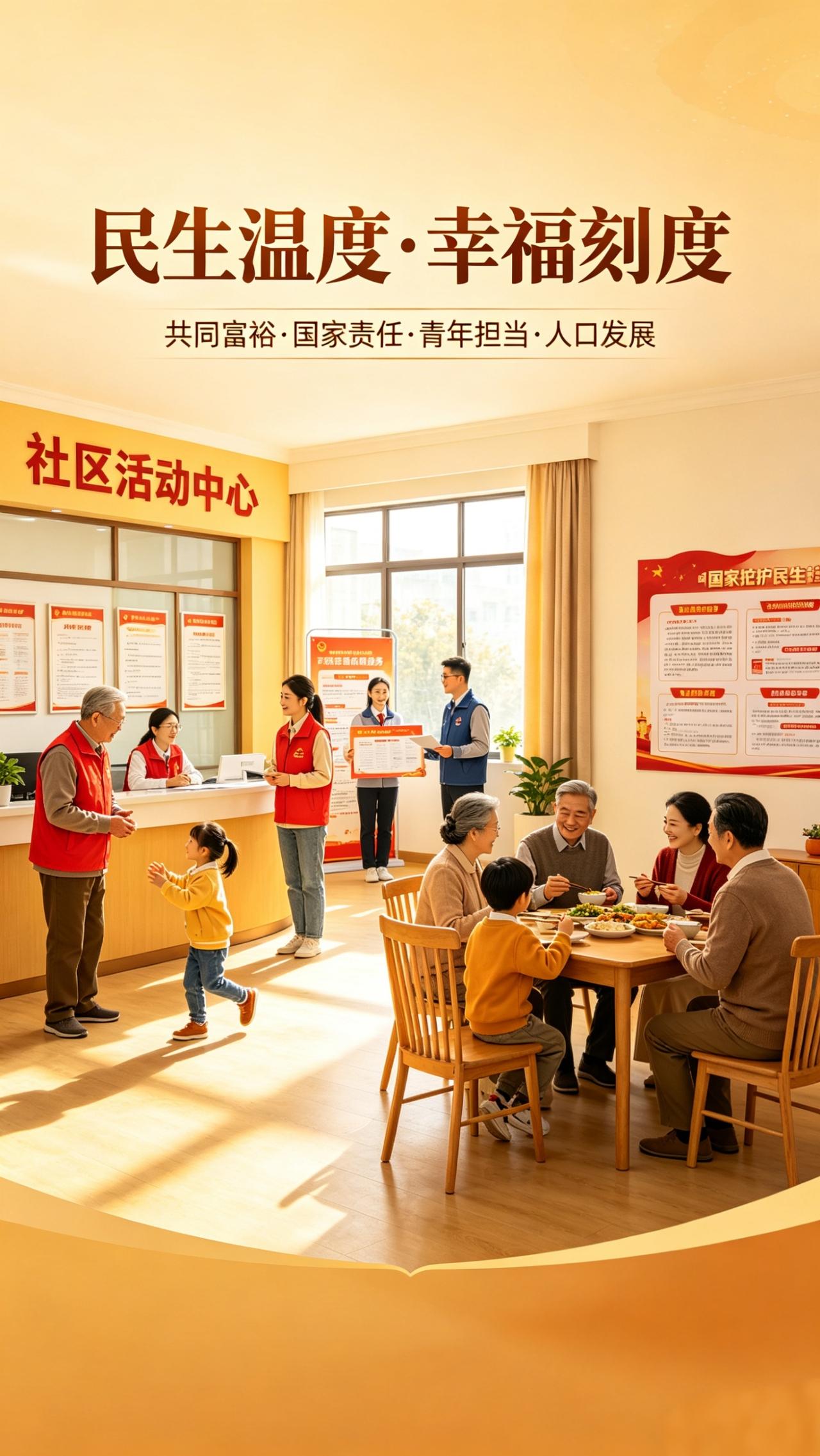 民生有温度，共同富裕有力量！这才是我们想要的好日子
 
民生无小事，枝叶总关情。