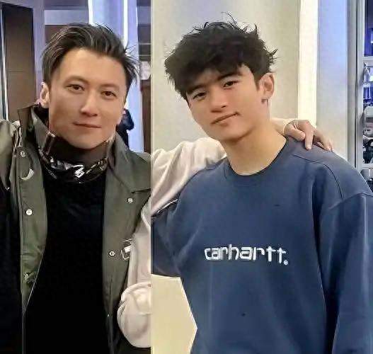 谢霆锋的大儿子Lucas最近现身悉尼度假，