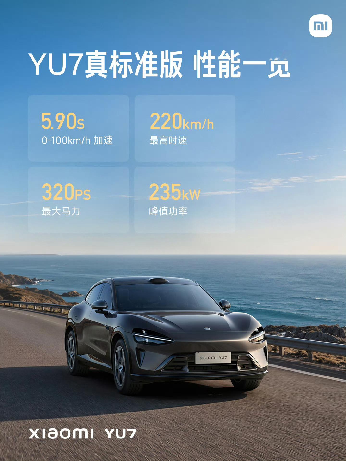 终于还是把真正的标准版带回来了。小米YU7新增入门版 这波我觉得雷总确实听劝了。