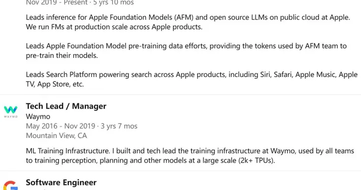 苹果AI华人总监跳槽Meta，核心团队再-1，库克被迫求助谷歌