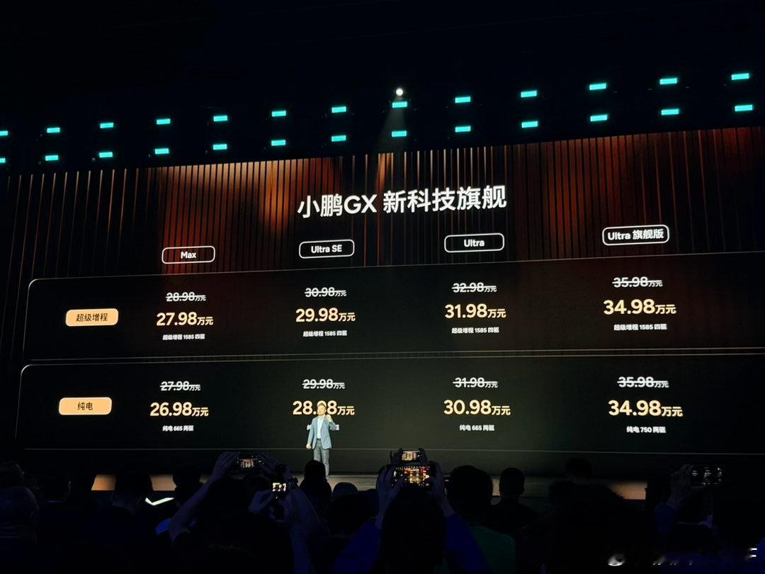 炸裂吗小鹏GX价格小鹏gx发布会小鹏gx全是科技