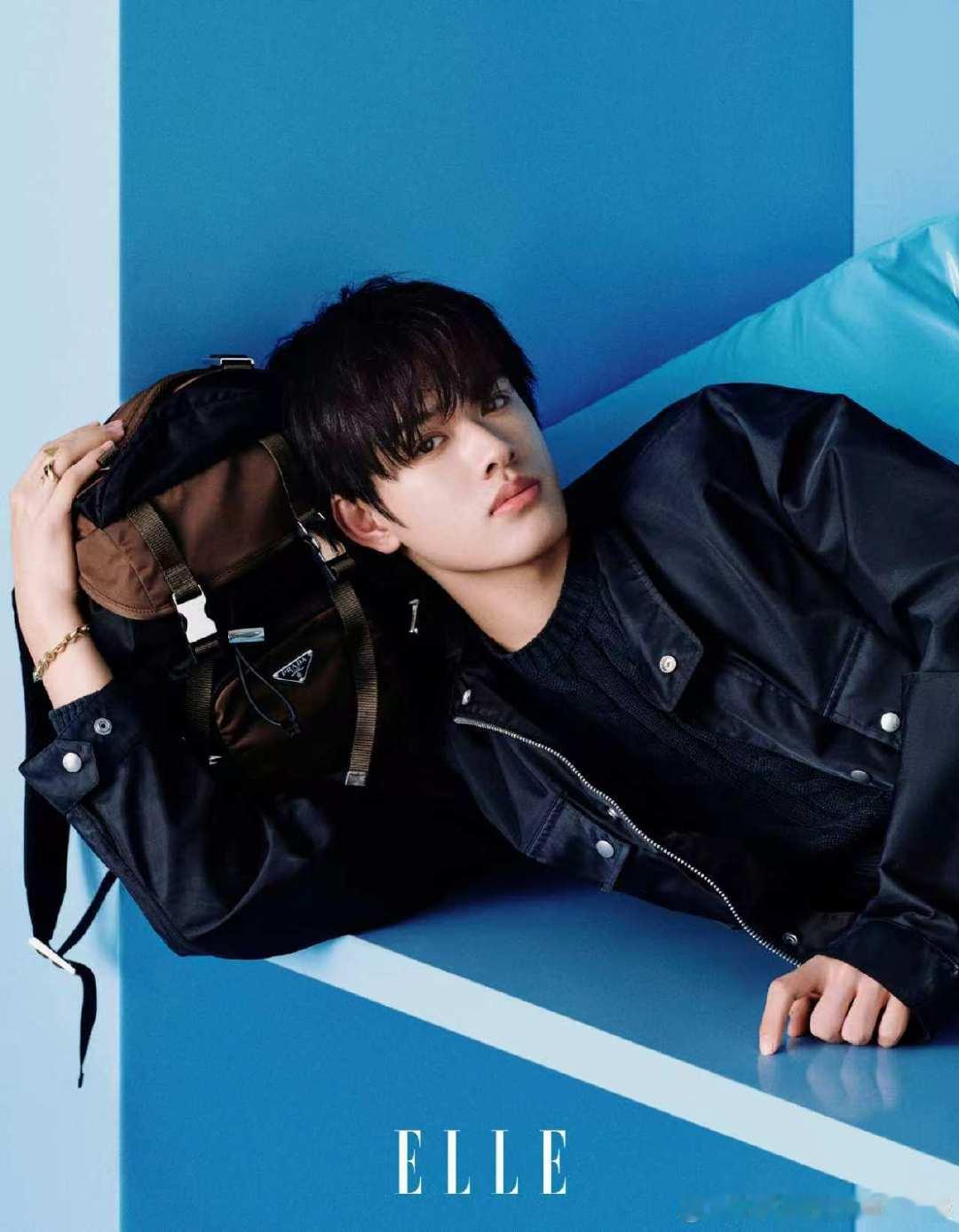 张泽禹张极感谢ELLE 张泽禹张极感谢ELLE，时尚大片超有态度 