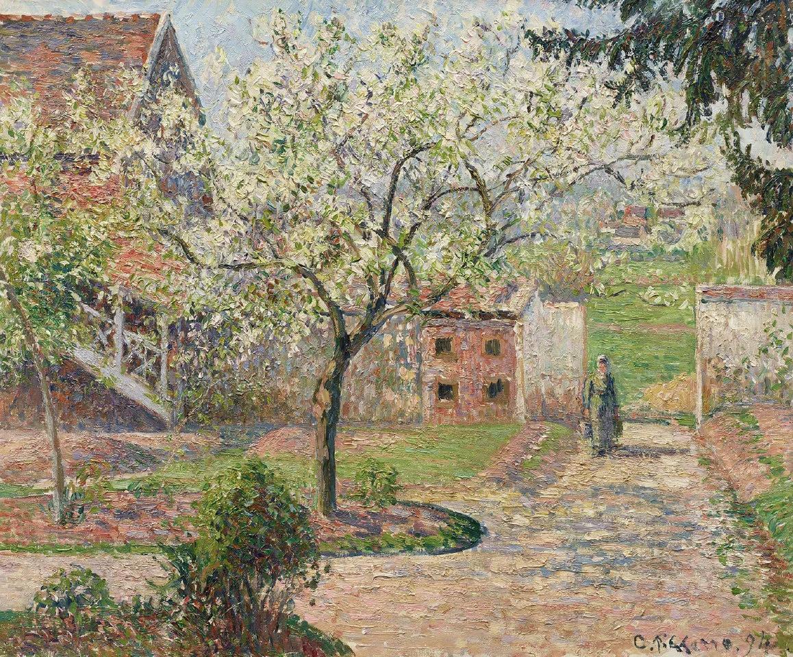 Camille Pissarro的春