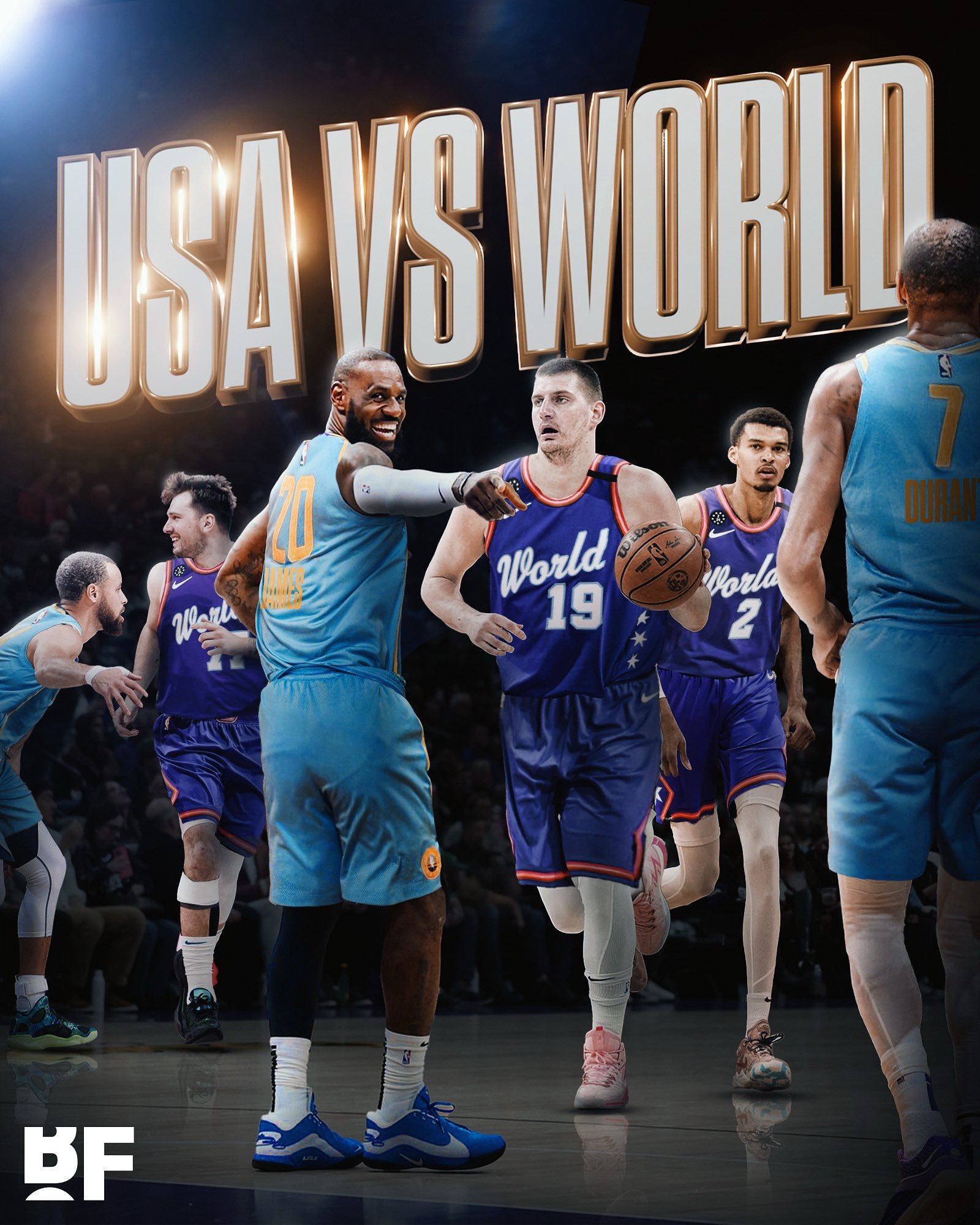 Shams：2026年NBA全明星正赛，将变成三支球队的循环赛制，每支球队八个人