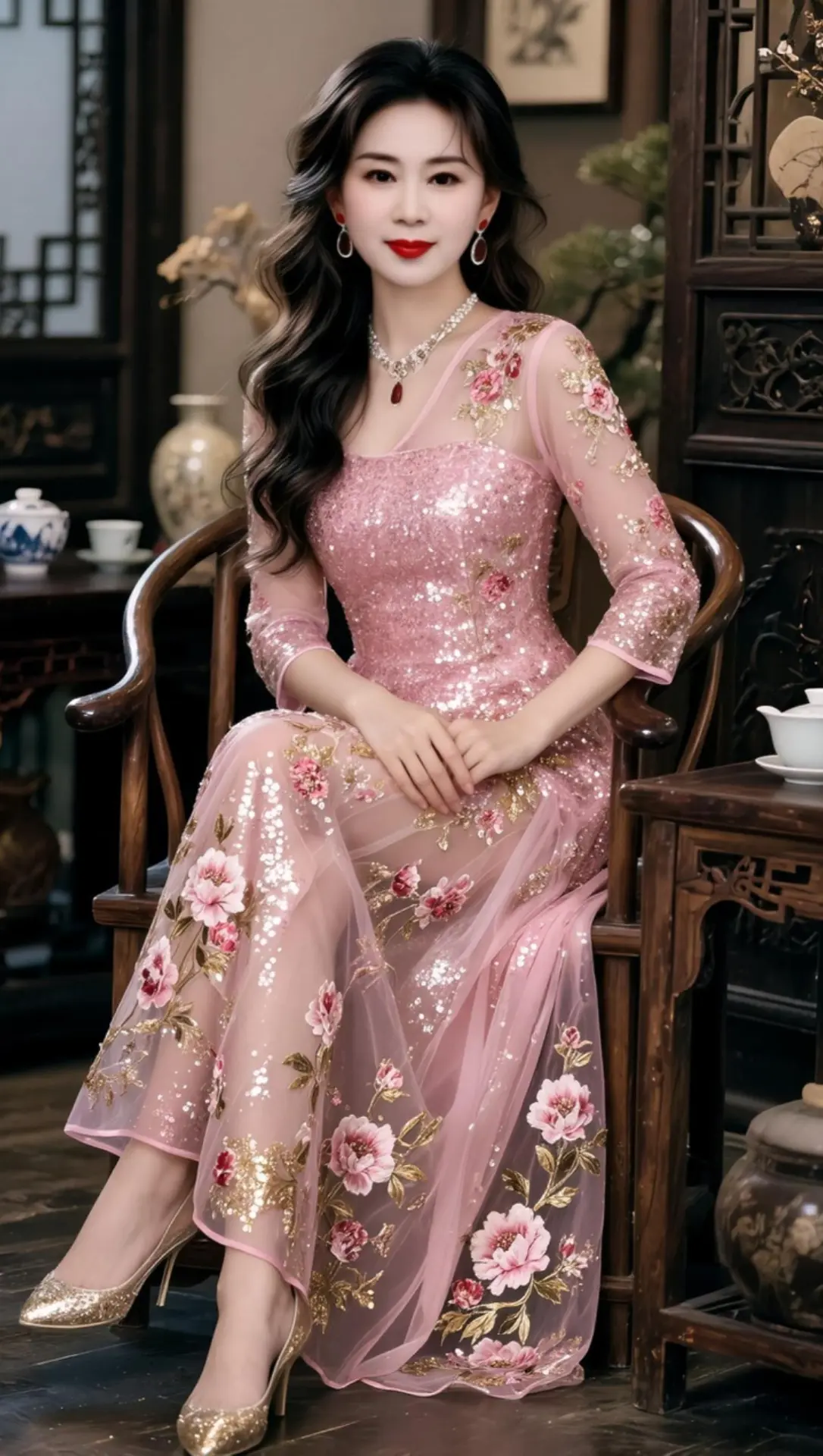 AI复古美人写真 随变ai随便玩