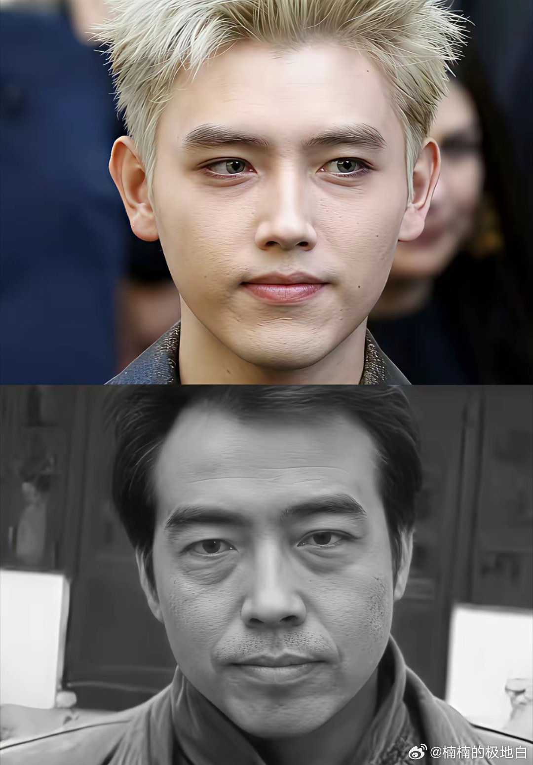 觉得陈飞宇和他爸爸长的太像了，但又总觉得什么地方像他妈妈，说不清楚 