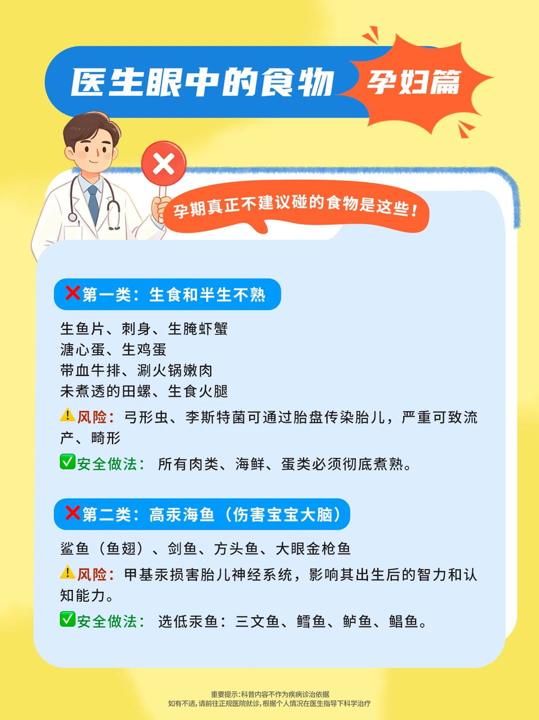 医生眼中的食物（孕妇篇）