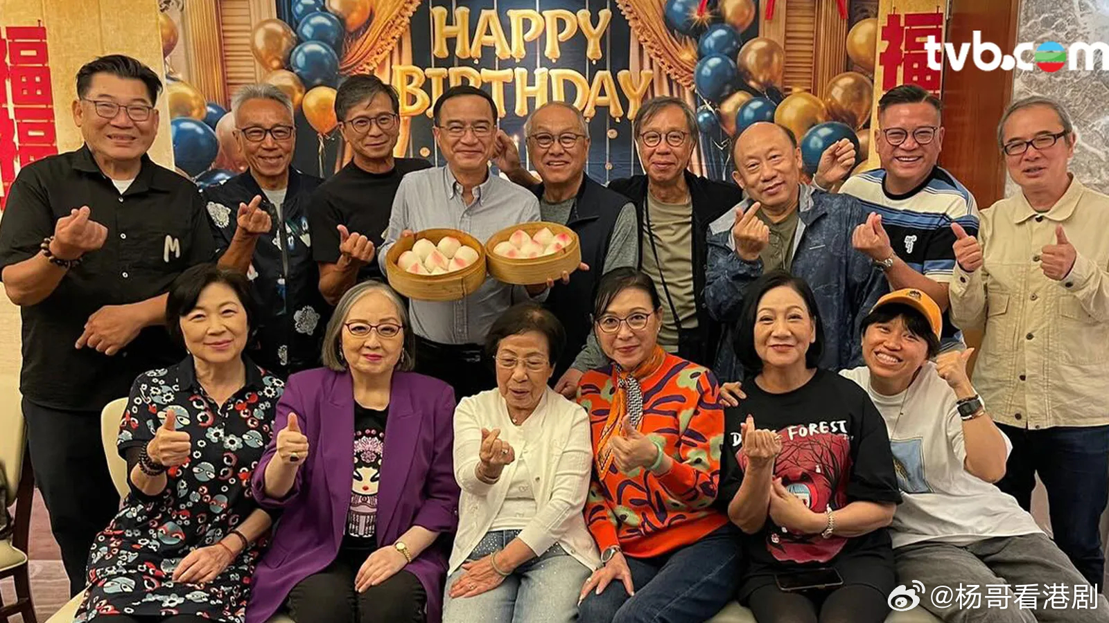 鍾志光 65 歲大壽設宴慶祝 于洋激罕露面氣色紅潤狀態佳.本月3日，資深藝人鍾志