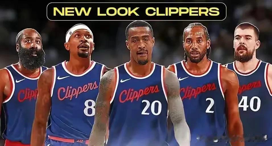 NBA快船再遭冷脸待遇：新赛季全美直播仅仅21场，比排名第2的火箭队少7场，更是