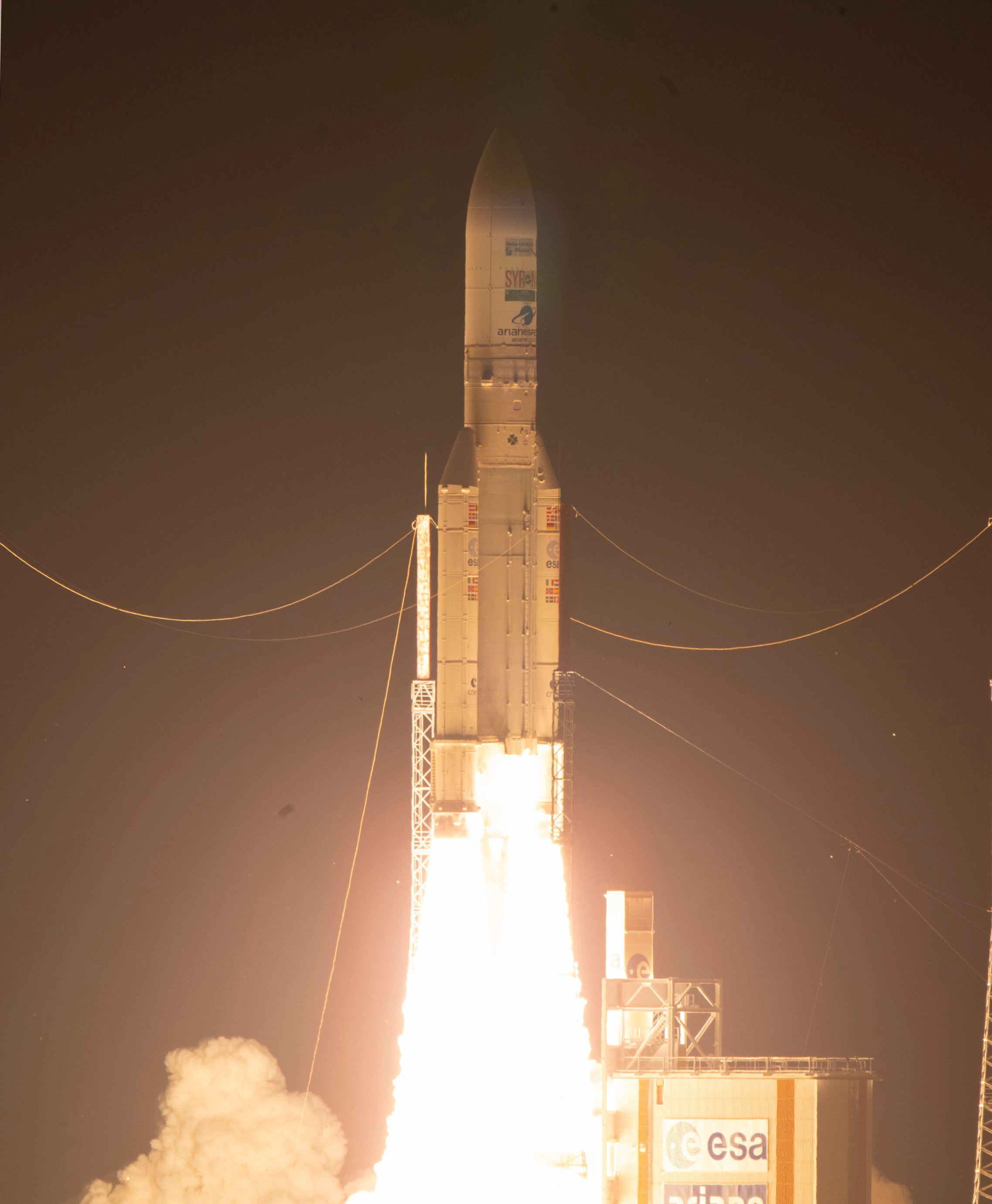 Ariane 5 VA261 发射取得圆满成功。一觉醒来又是大红屏。 ​​​