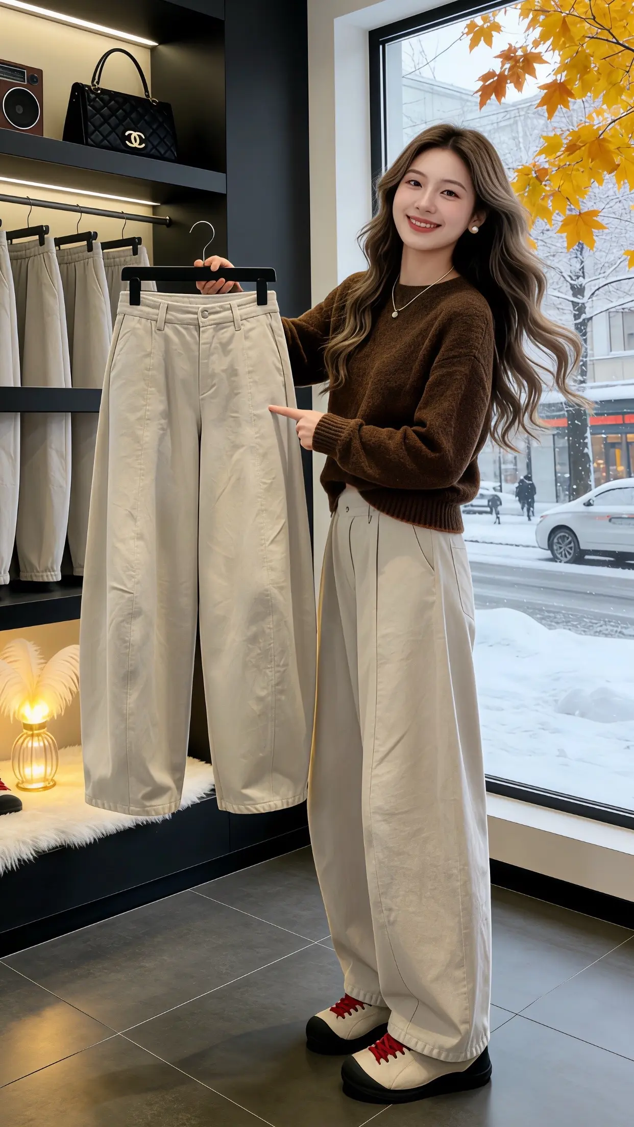 穿出自己的风格 时尚穿搭 过年氛围提前搞起来了 春款上新 显瘦穿搭