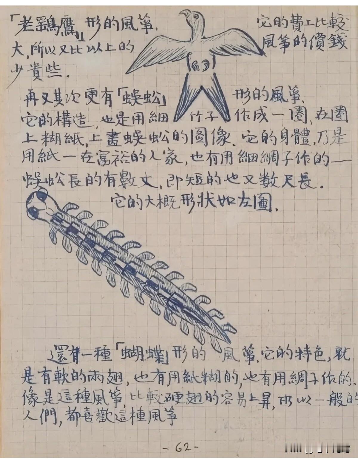 这是溥仪在苏联关押期间的手帐本，尘封70余年。记录的是中国的民俗风物，难得一见！