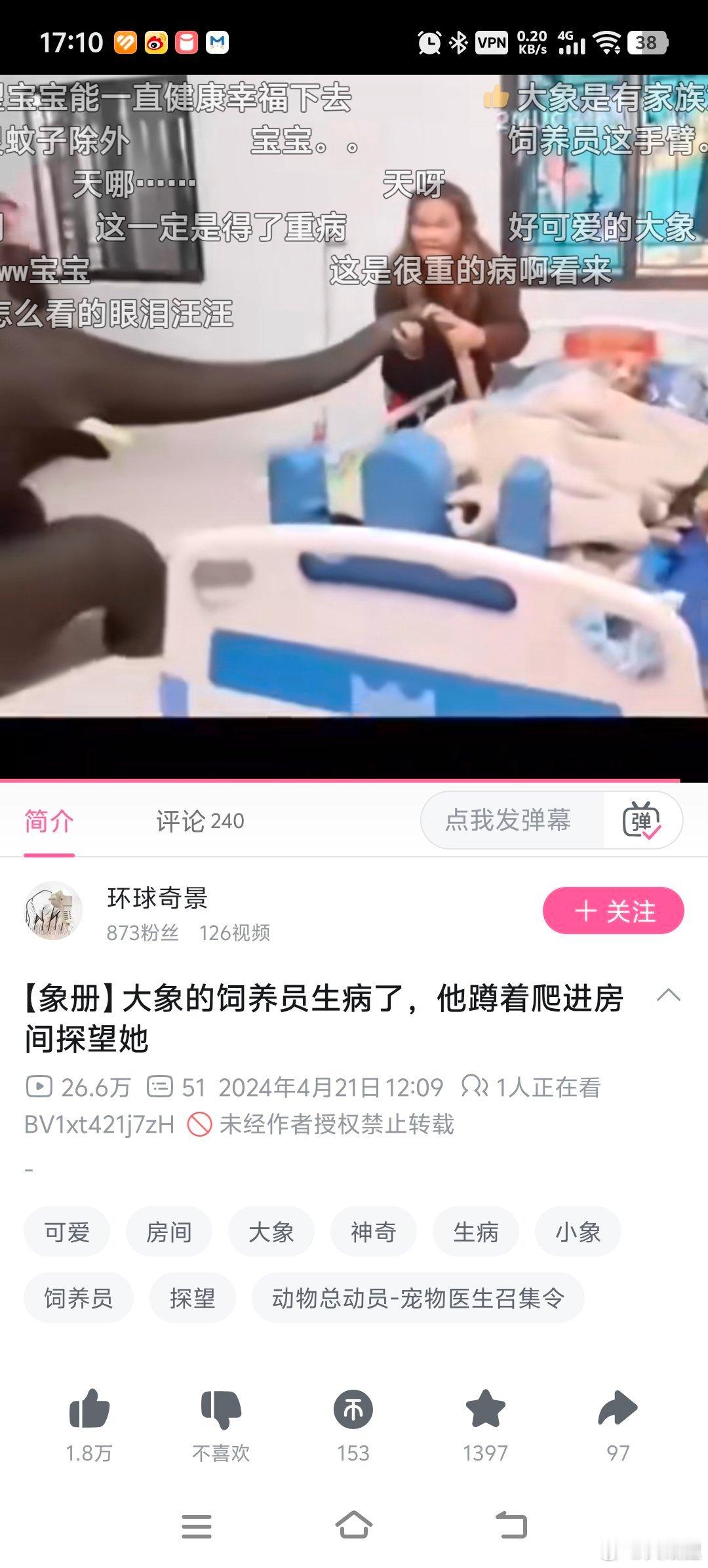 那则AI杜撰的、大象辨认出小时候救过自己的护林员、在野外守护突然去世的他的遗体几