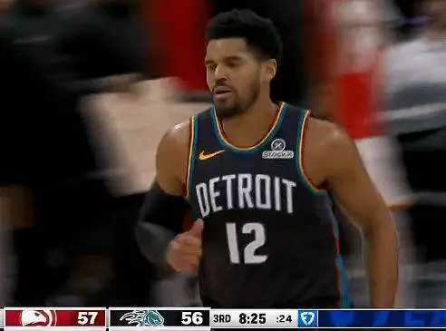 1分险胜！活塞双杀老鹰坐稳东部第一，坎宁安创12年纪录，杰伦29+13空砍活塞 