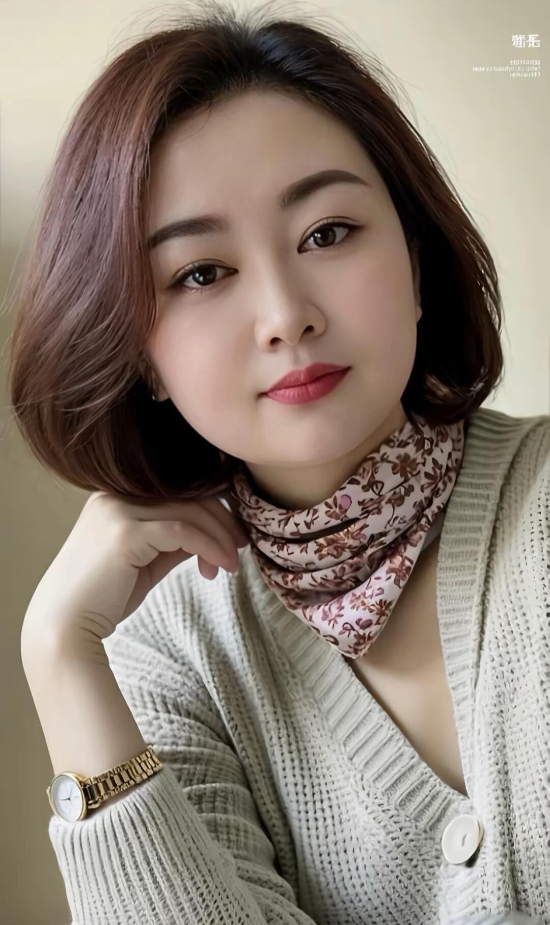 温柔气质，暖意满满，优雅动人。