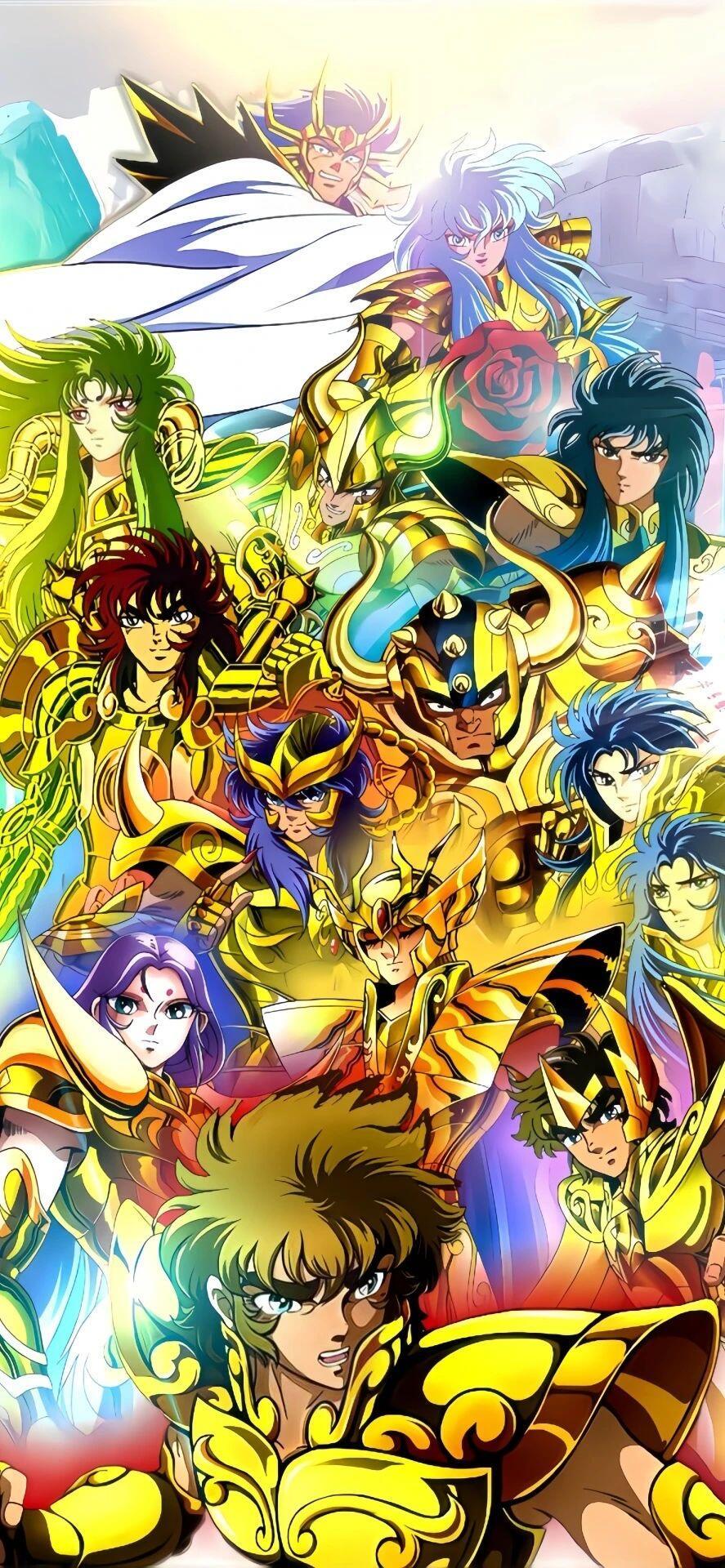 圣斗士星矢 黄金群像动漫动漫壁纸动漫推荐 ​​​