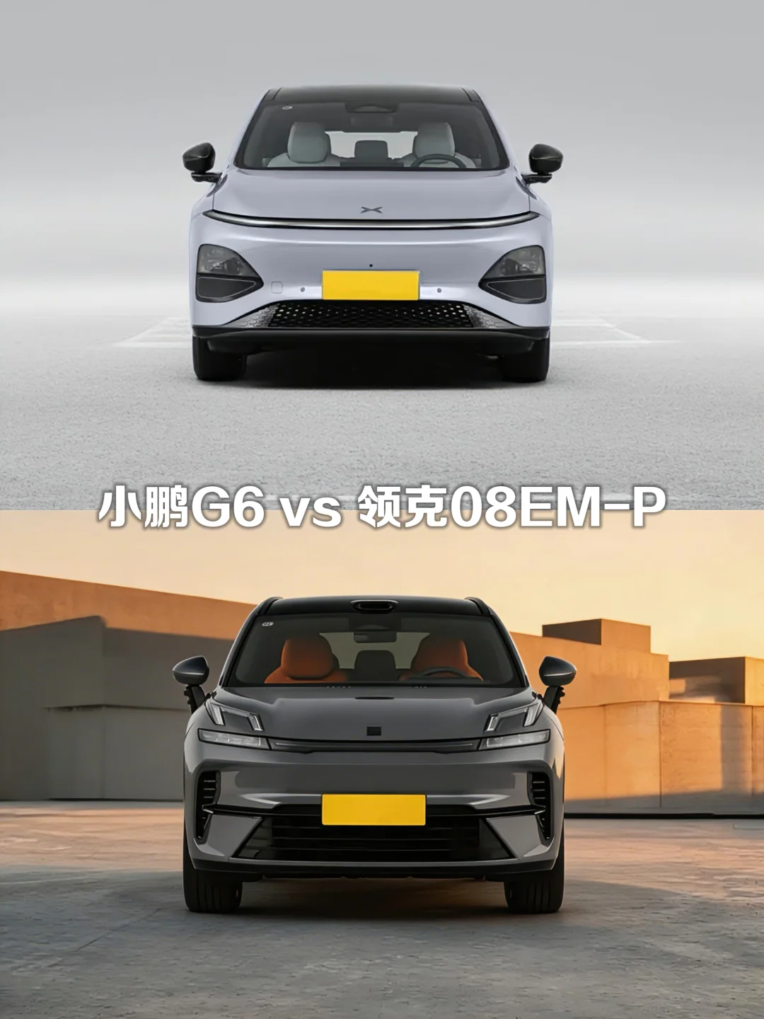 小鹏G6 vs 领克08EM-P，你选哪款？