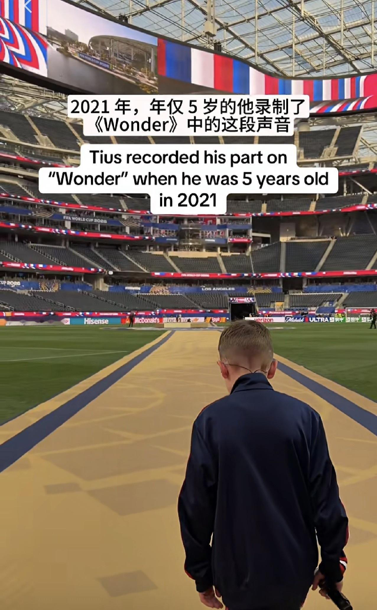 水果姐 在最新视频中透露 Wonder 是她在 2023年时 听到小男孩 Tiu