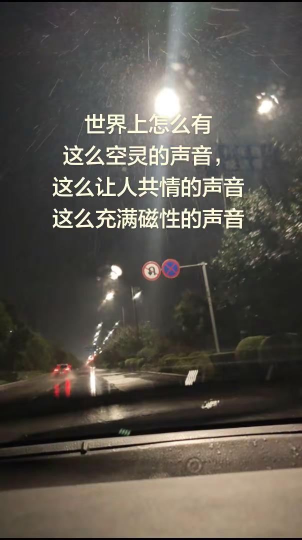 这首歌听了好上头！只有夜深人静，独处的时候才能感受到这首歌的魔力吧！雨中行车,城