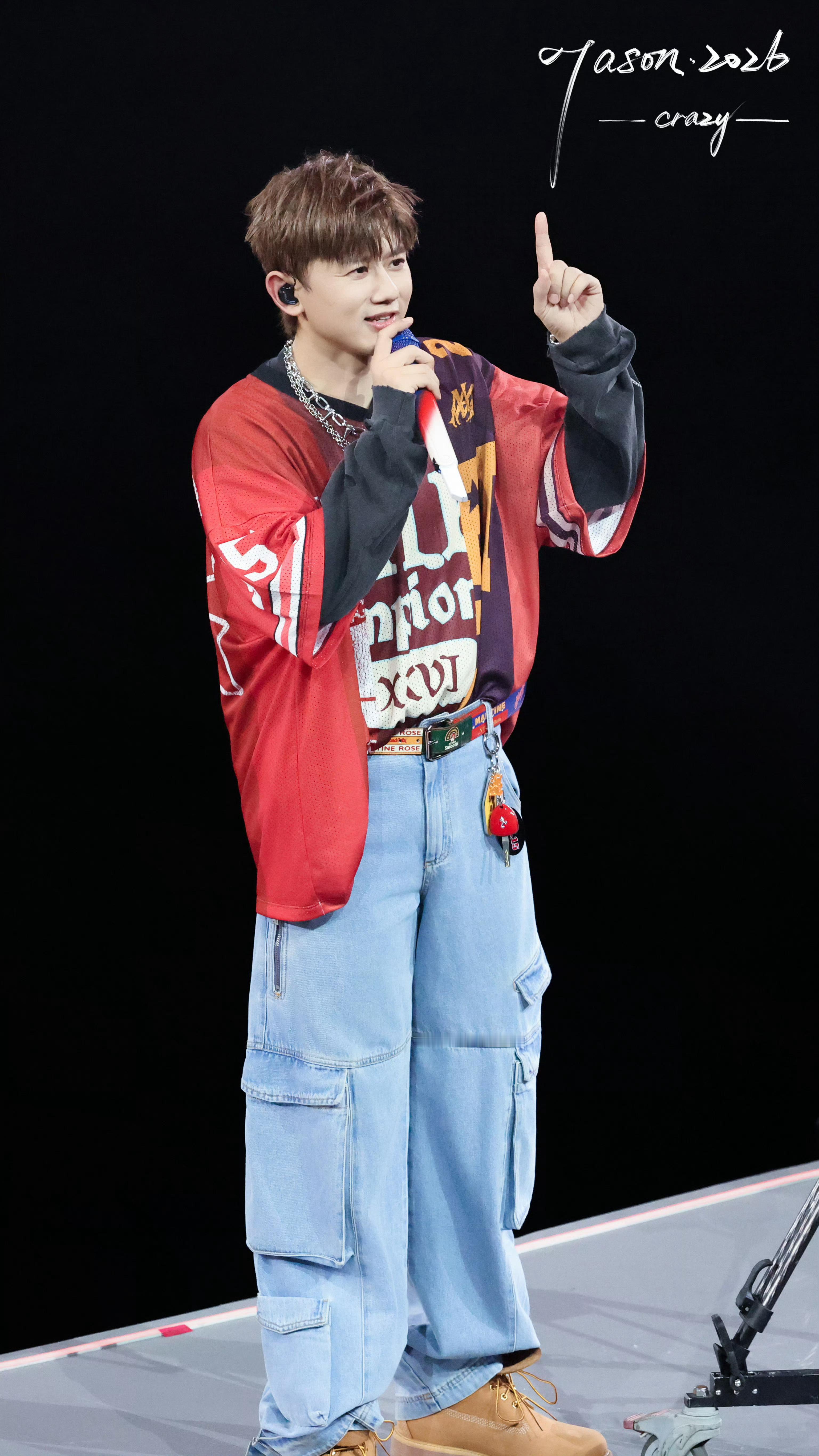 张杰 ✨张杰过来这一下就值回票钱了 果然少去一场都会有遗憾！这距离一次比一次近，