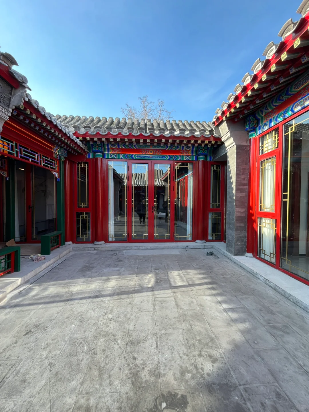 西城区后海—什刹海新装修带车库四合院