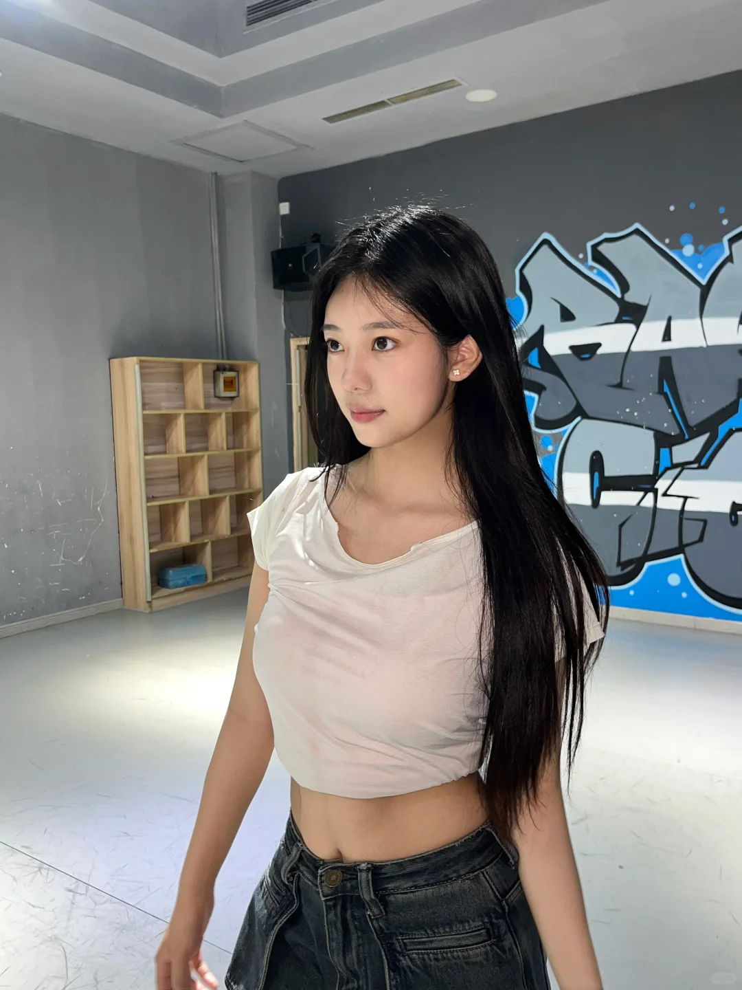 上完课来几张素颜照～