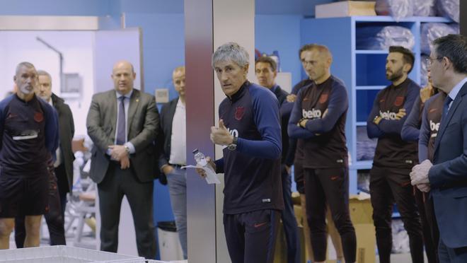 塞蒂恩在接受采访时回顾了自己执教巴萨的经历。他认为，球队当时长期赢球后在心理和竞