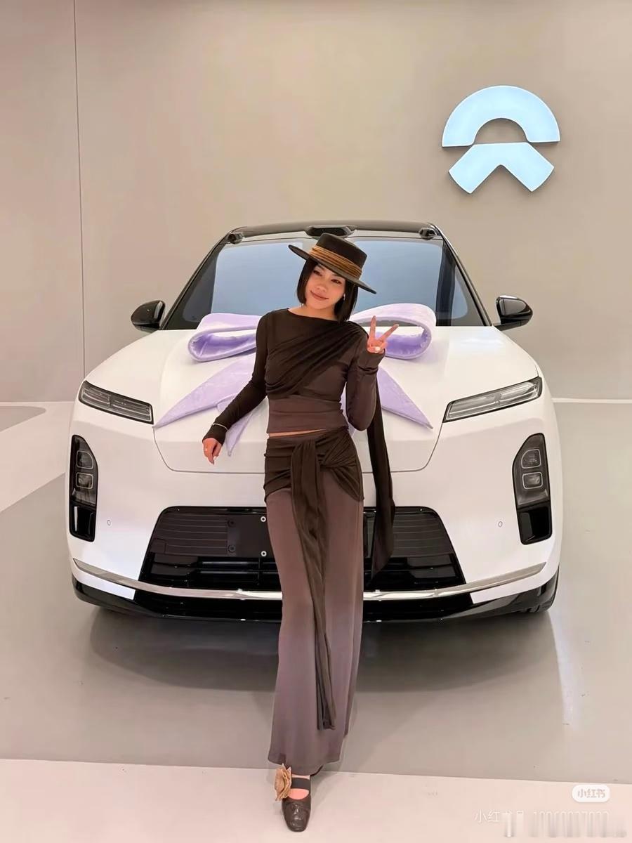 始于颜值，陷于性能，忠于体验直接在交付中心贴好了雾月车衣，喜提我的白巧克力🚗提