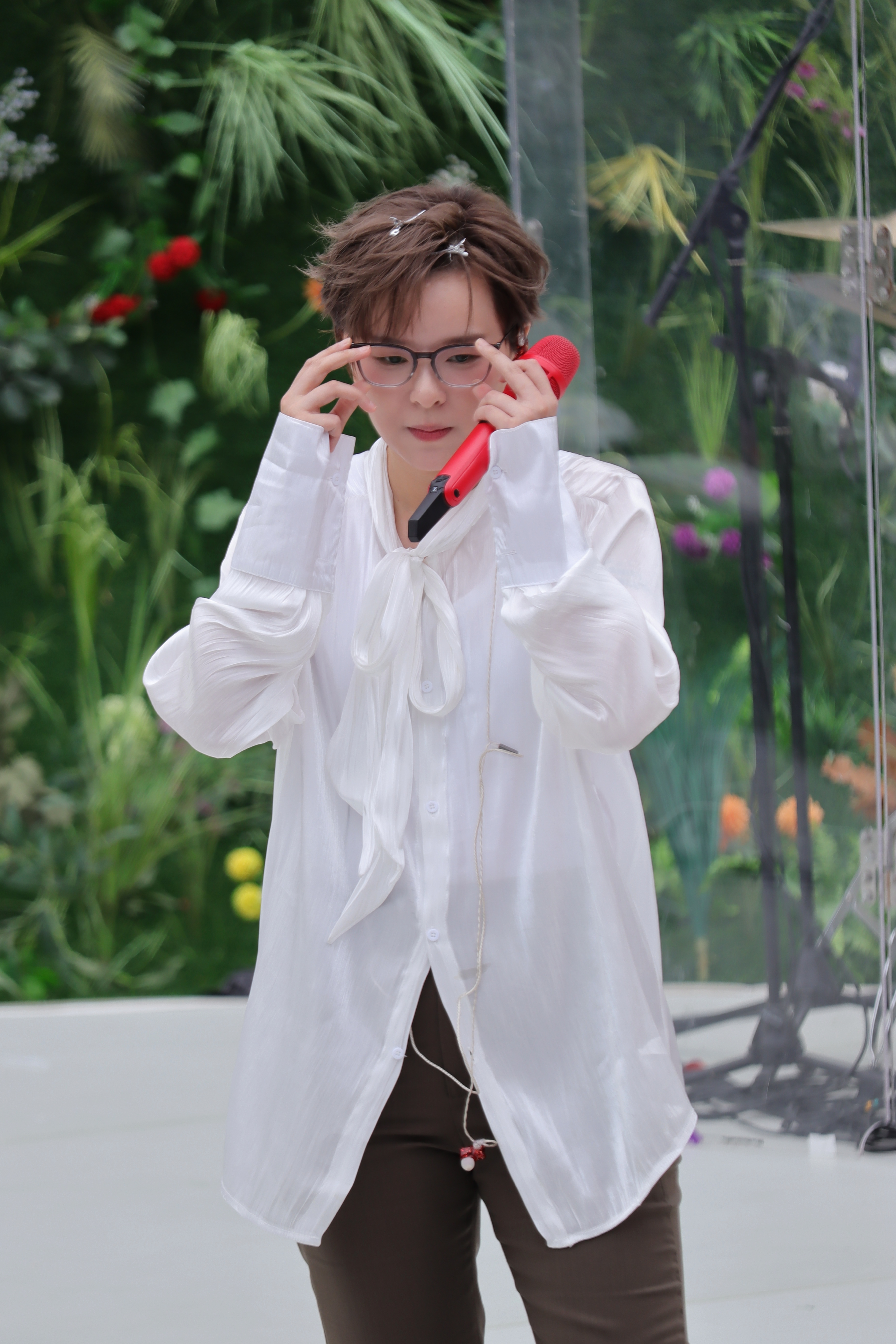 杨芸晴  如乐而至CCTV4走进中央美术学院如乐而至彩排图美美美