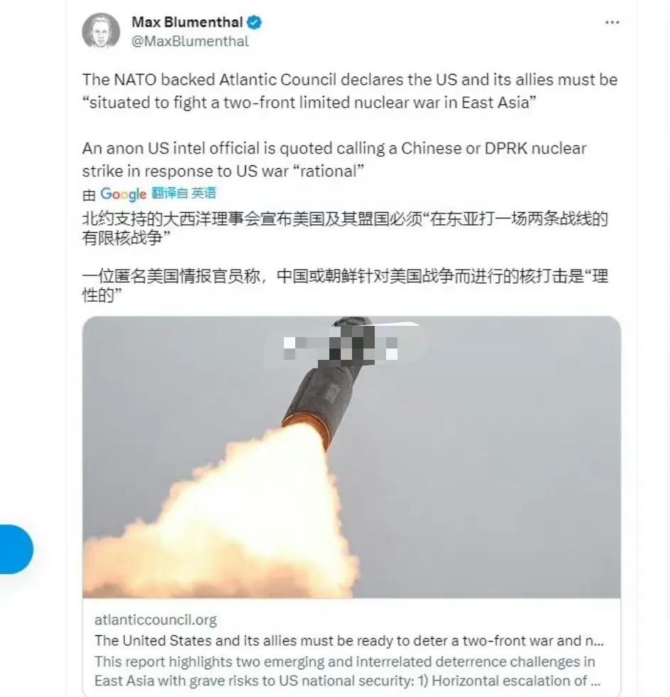 美国还在妄想对中朝进行核讹诈。中国和朝鲜如今是世界仅有的9个拥有核武器的国家中的