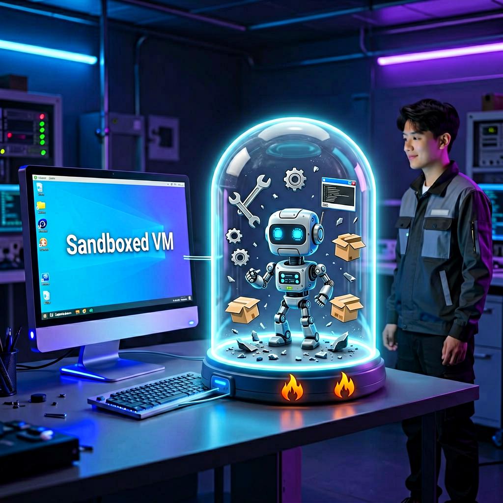 给 Claude Code 全权限又怕它拆机器？

  跑 Claude Cod