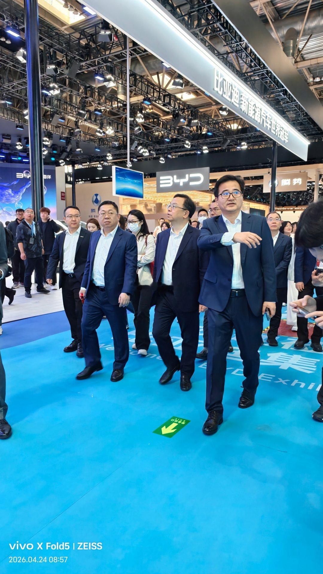 老王来了。2026北京车展