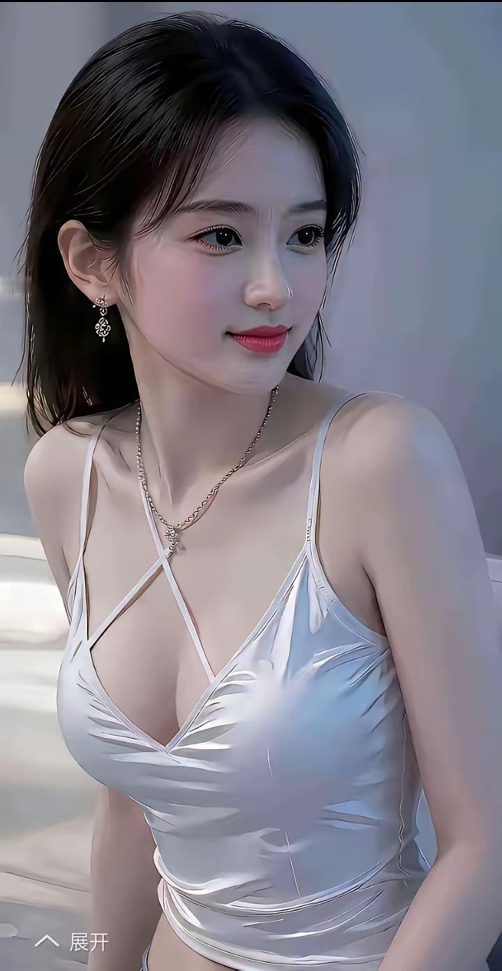 吊带裙简直是优雅与时尚的代名词！就像沈梦辰身着浅蓝碎花吊带长裙，在椰林沙滩的光影