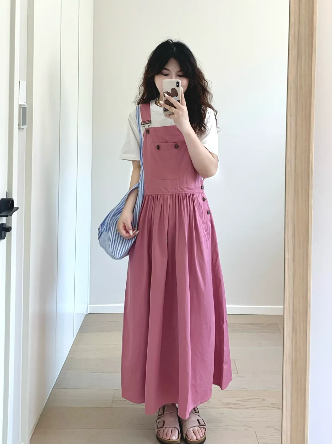 🍧树莓粉背带裙！青春无限～