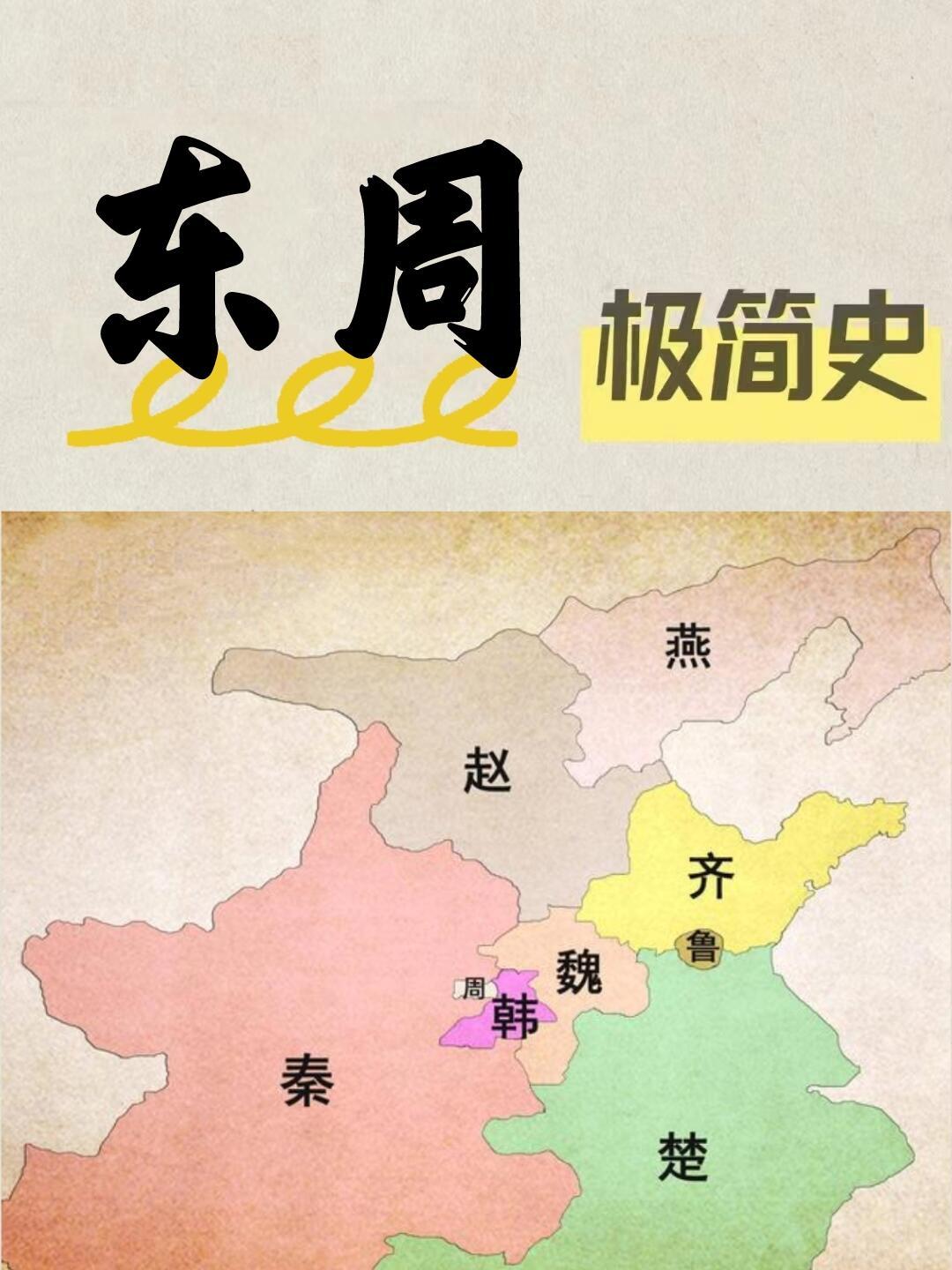 东周极简史，即春秋战国历史梳理 ​​​