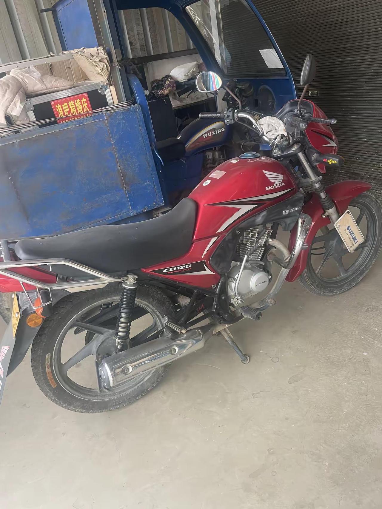 本人一辆雅马哈摩托车出售，因没有骑人会骑即时出售