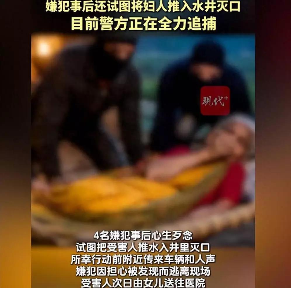 印度又出奇葩事，一位90岁老妇独自住在农舍，3月11日深夜，4名蒙面歹徒闯入将她