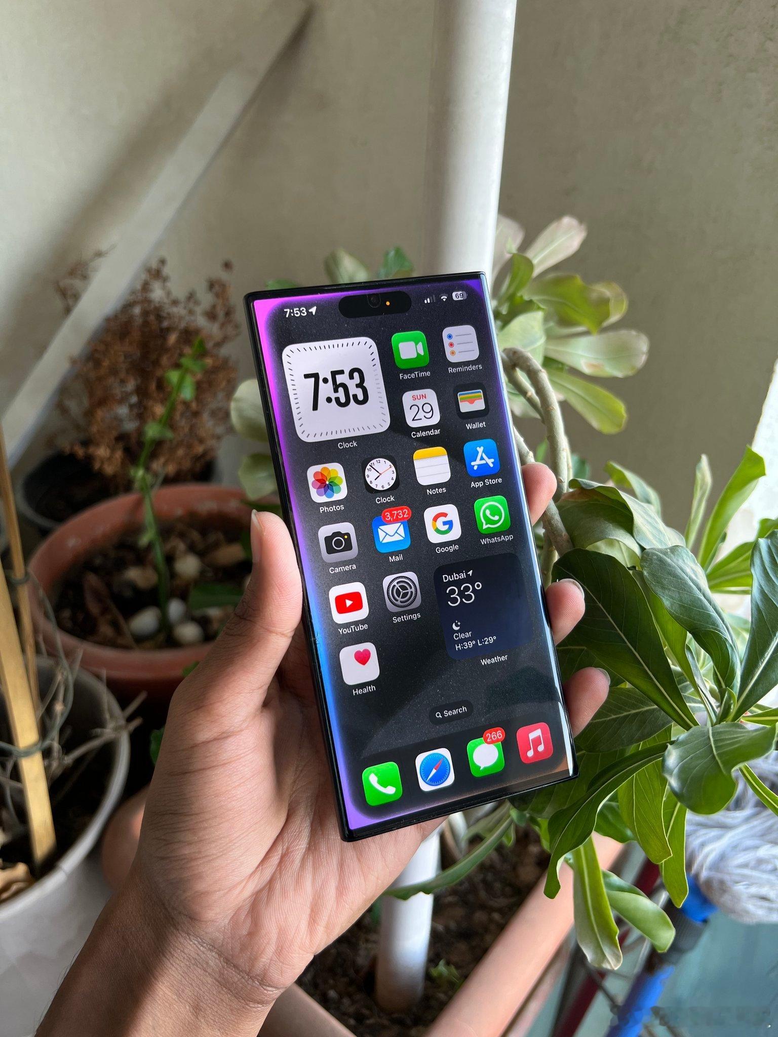iOS并不能驾驭所有外形的手机… ​​​