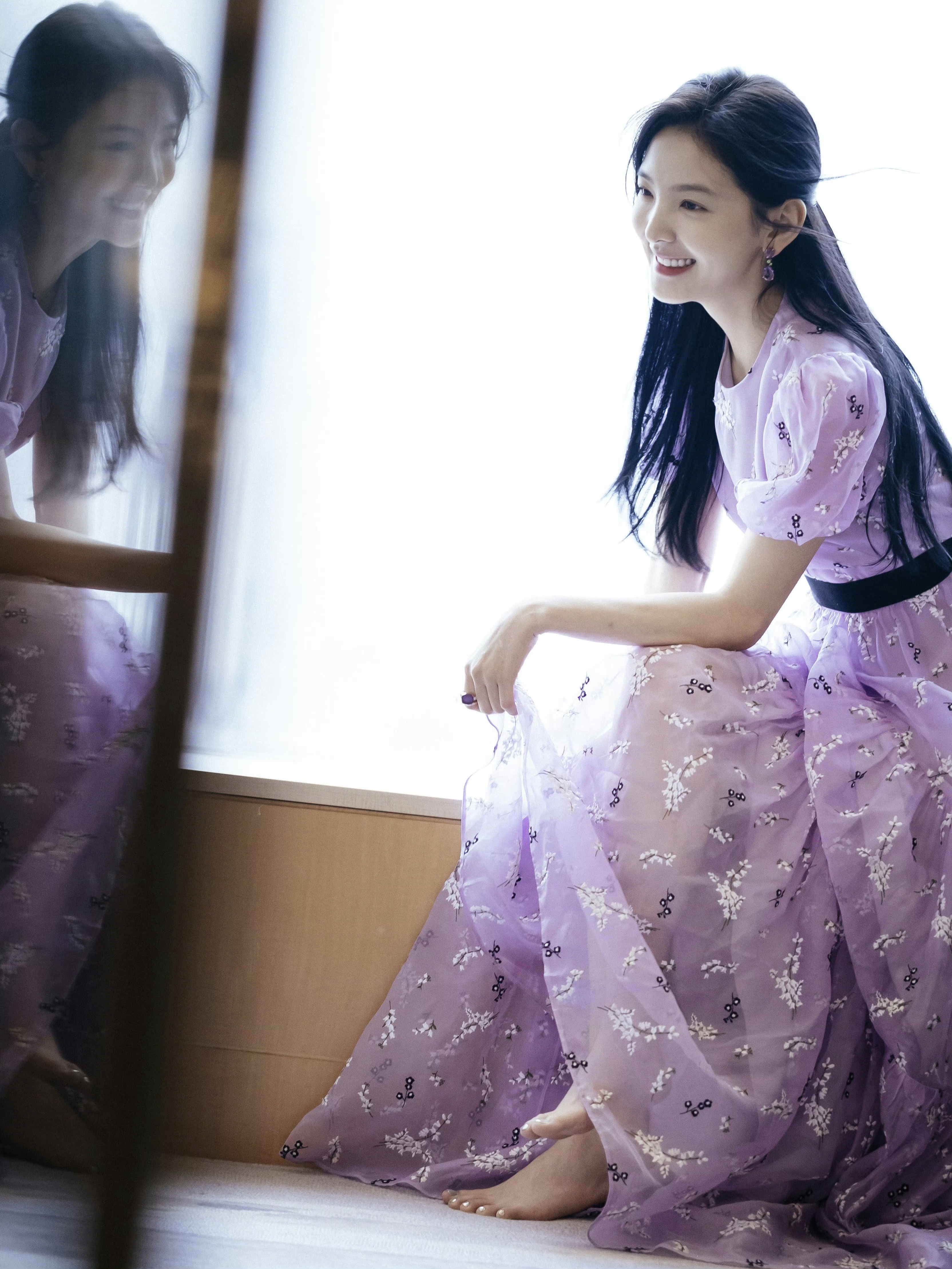 章若楠 x 美腿玉足章若楠的腿瘦成竹竿