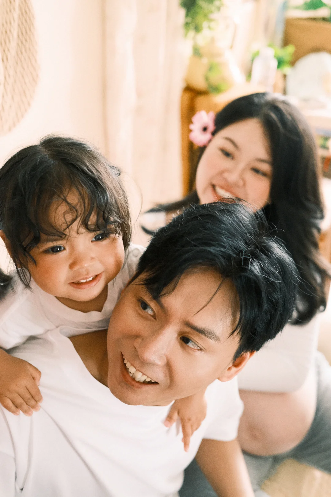 亲子孕妈照 用镜头定格的温馨画面👩‍❤️‍👨