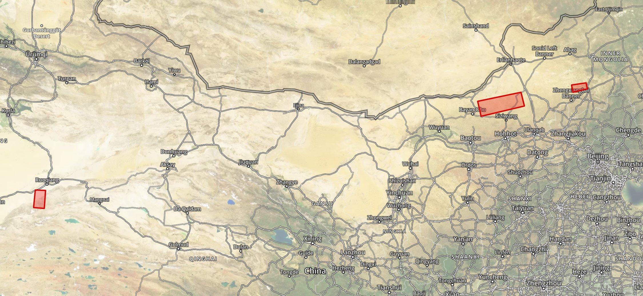 外网根据航行通告（NOTAM），预告4月27日要打弹。 
