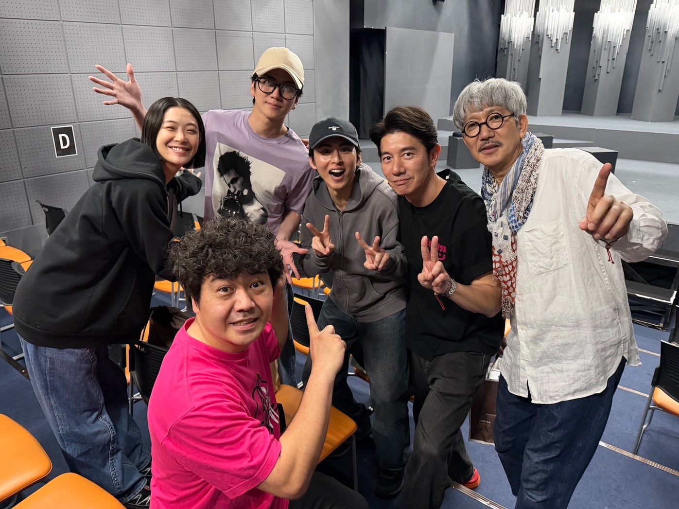 森岡豊（シオカラこと千綿くんと、我が王ギラ様こと大成くん☺️お2人とも忙しい中を