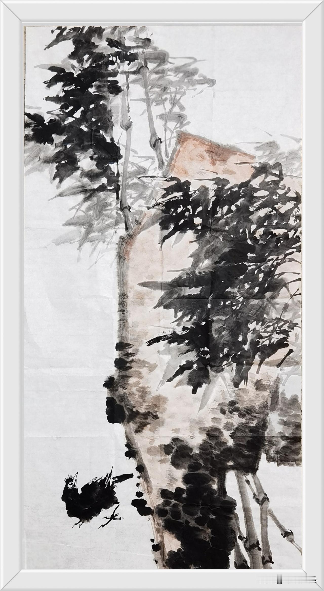 任凭风云起
亮节气自昂
[微风]
清雅国画 国画风光 四时景国画