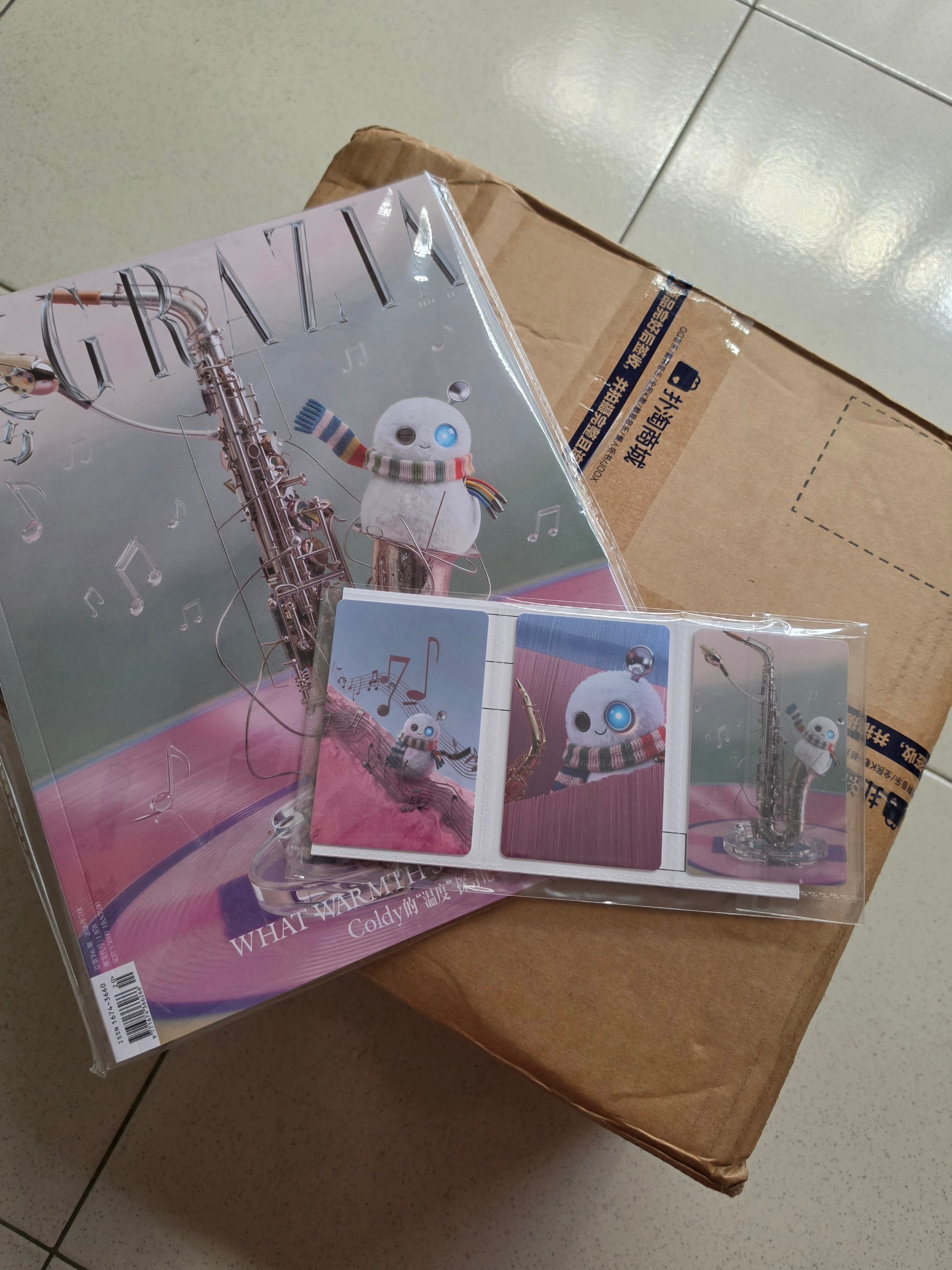 COLDY 我的Coldy红秀杂志和CD💿终于到啦🎉（还有小Coldy)Co